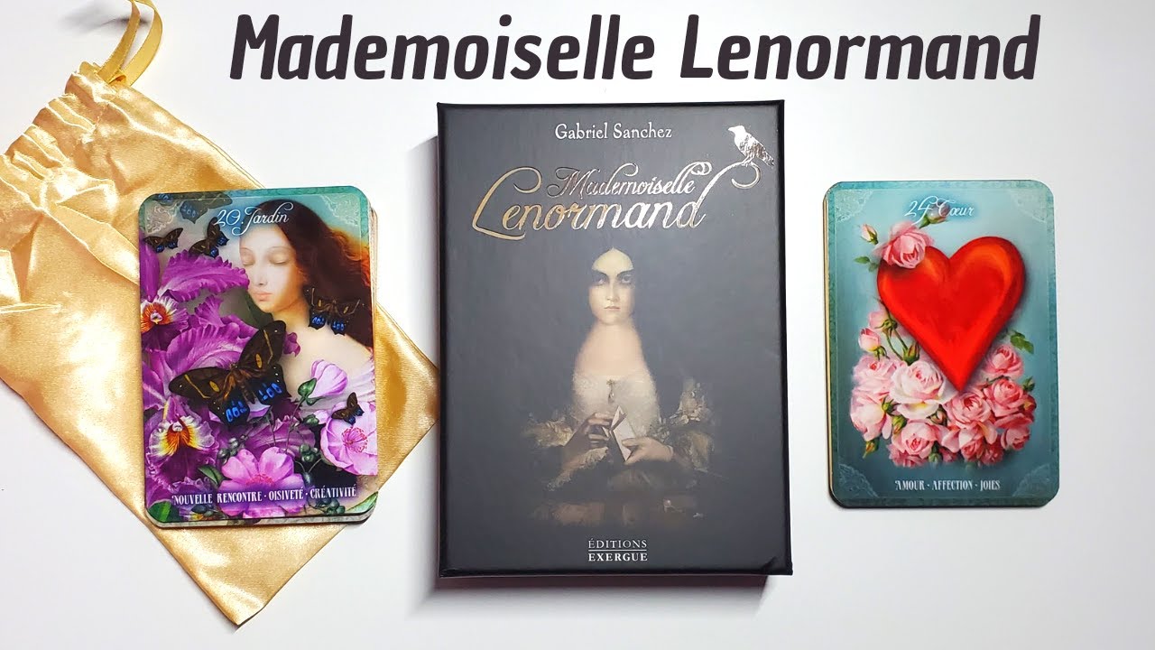 MADEMOISELLE LENORMAND - version poétique du Petit Lenormand par Gabriel Sanchez - Review