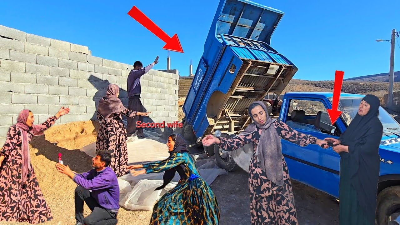 Nazgoli vs. Tahereh: A Disaster on the Brink of Marriage or Home? Time's Struggle for Life.🚛🏠
