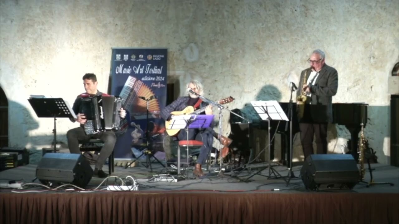 Trio Impulsi Sonori:  Gennaro Del Prete, Sandro Danella e Filiberto Palermini - Palazzo Ducale Atina