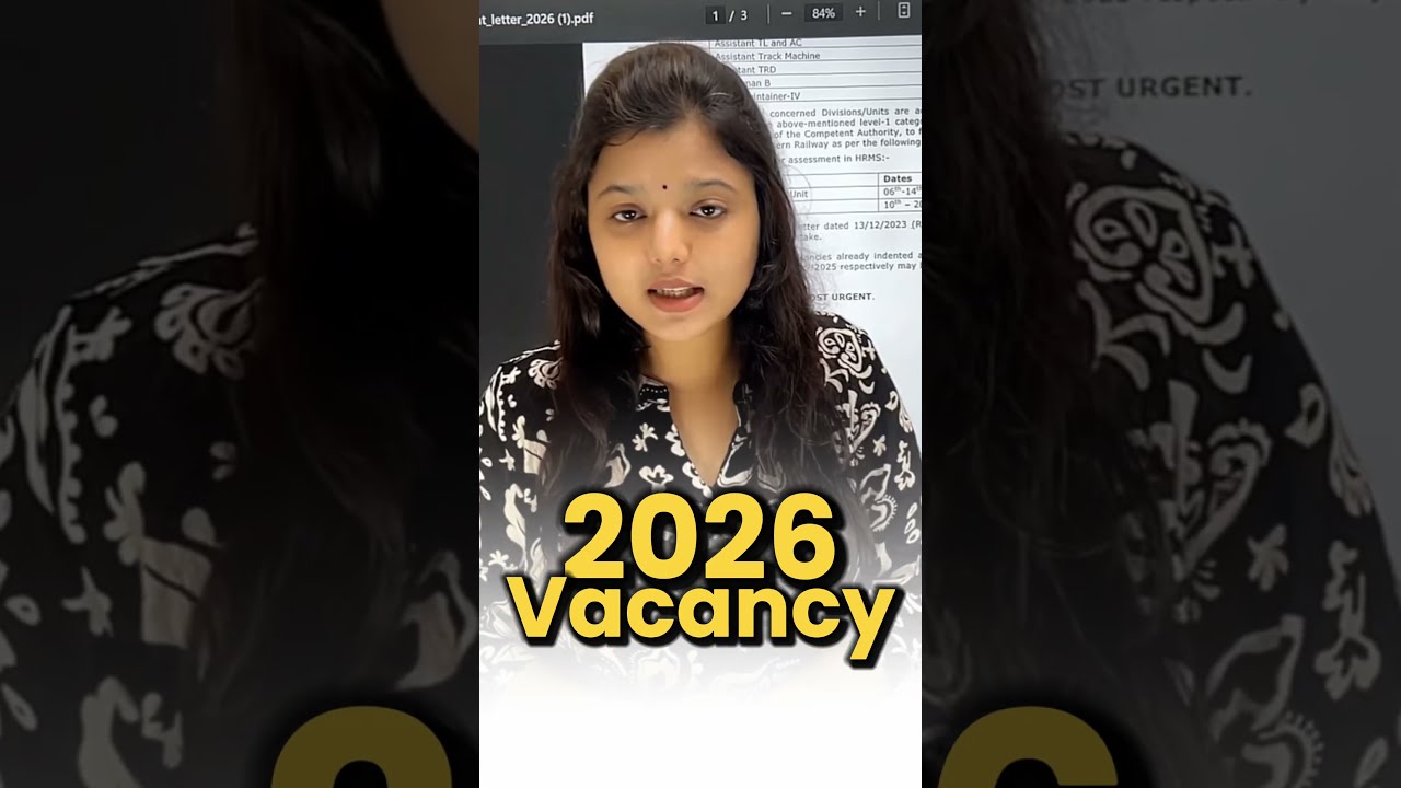 RRB Group D Recruitment 2026 | 1 Lakh+ Vacancy Expected? | Latest Railway Vacancy News