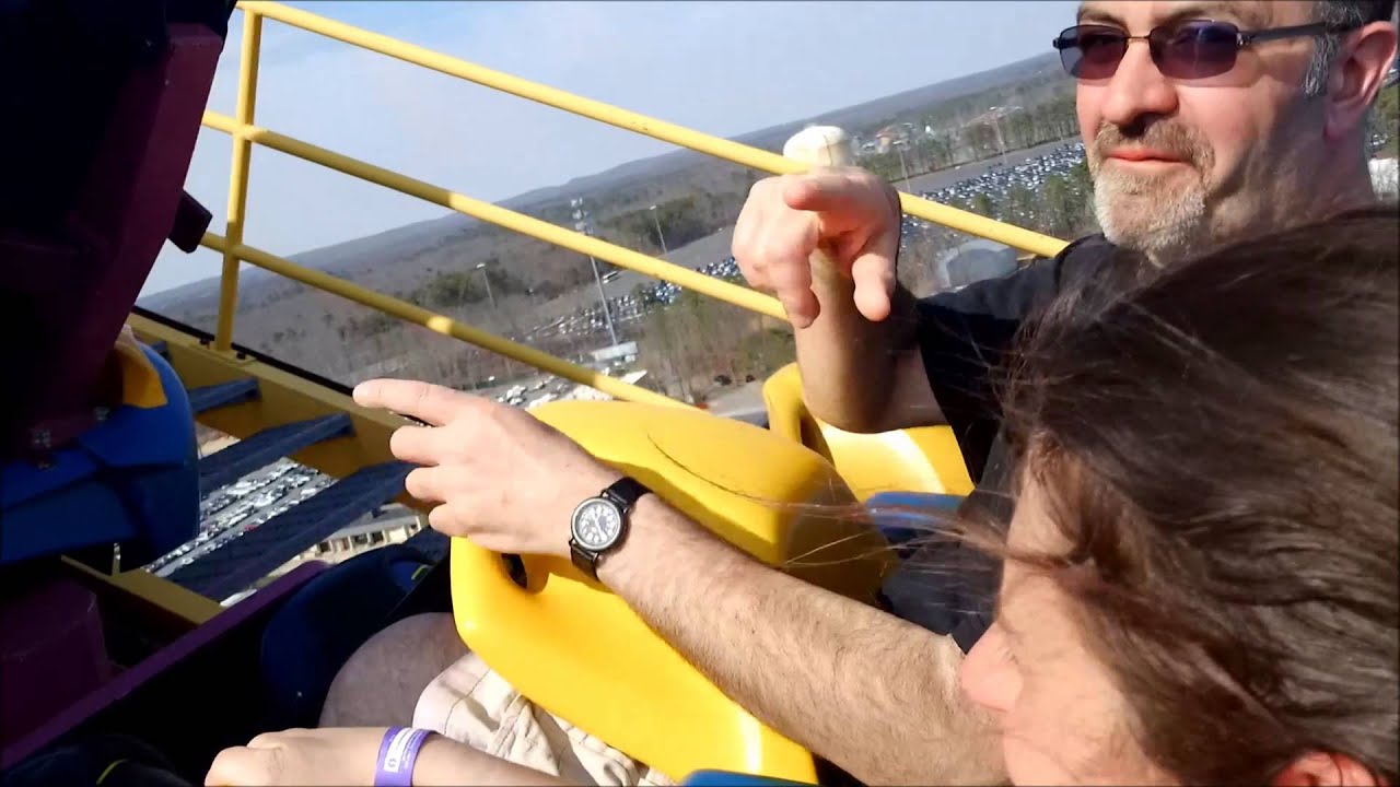 Great Adventure: Nitro on Ride 4th Row POV / April 13, 2014 / 1080p