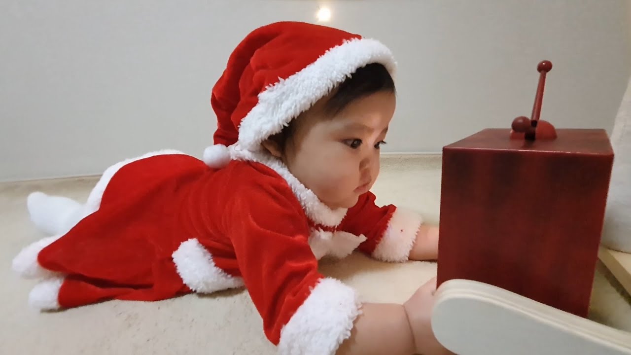 [BABY RUDA] Рождественский костюм для корейских малышей! 🎅🎄