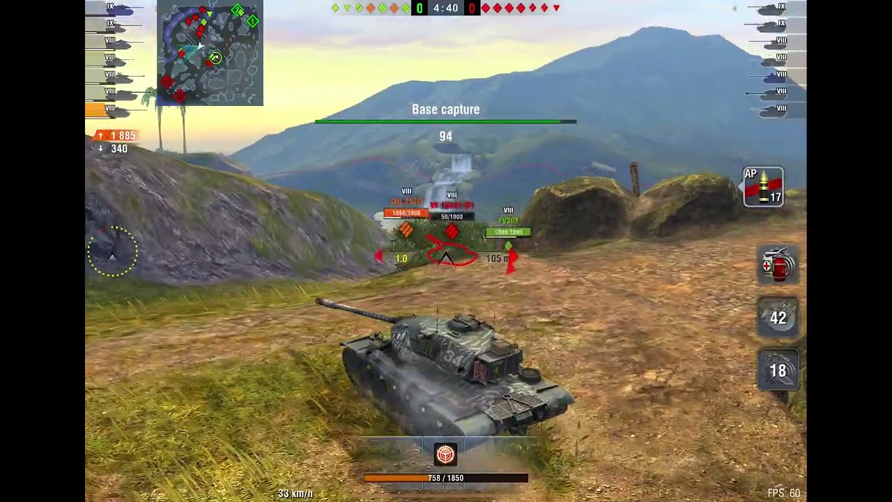 World of Tanks Blitz T54E2 Gameplay