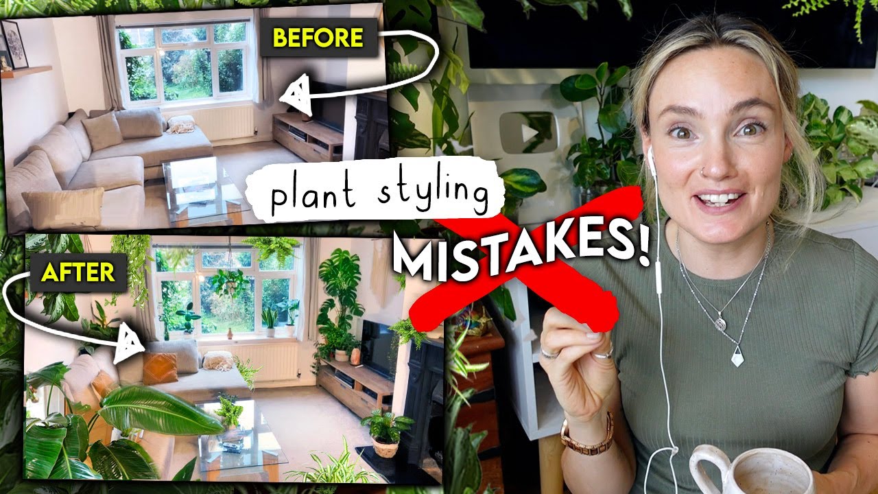 Don't Make These Houseplant Styling Mistakes... 🌱 Reacting To (+ correcting) My Bad Plant Styling!
