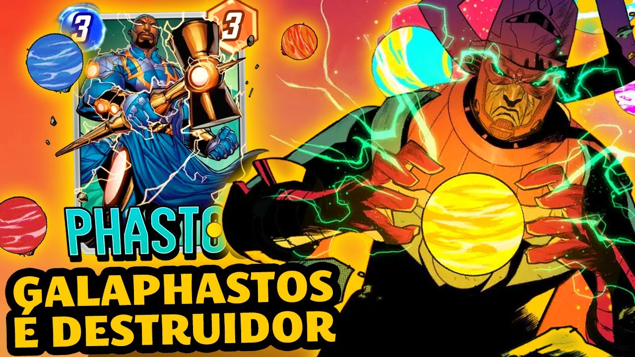CUIDADO!!! GALACTUS ON FIRE | PHASTOS DEU UM GÁS PRO DESTRUIDOR DE MUNDOS |Marvel Snap