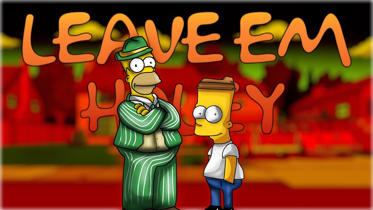 BloodSponge - LEAVE EM HOLEY (Feat. Juju Cartoons) | (Official Lyric Video)