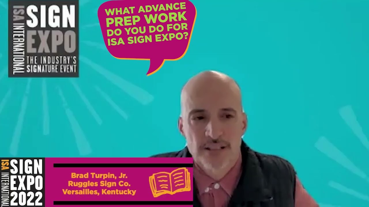How can I prepare for ISA Sign Expo?
