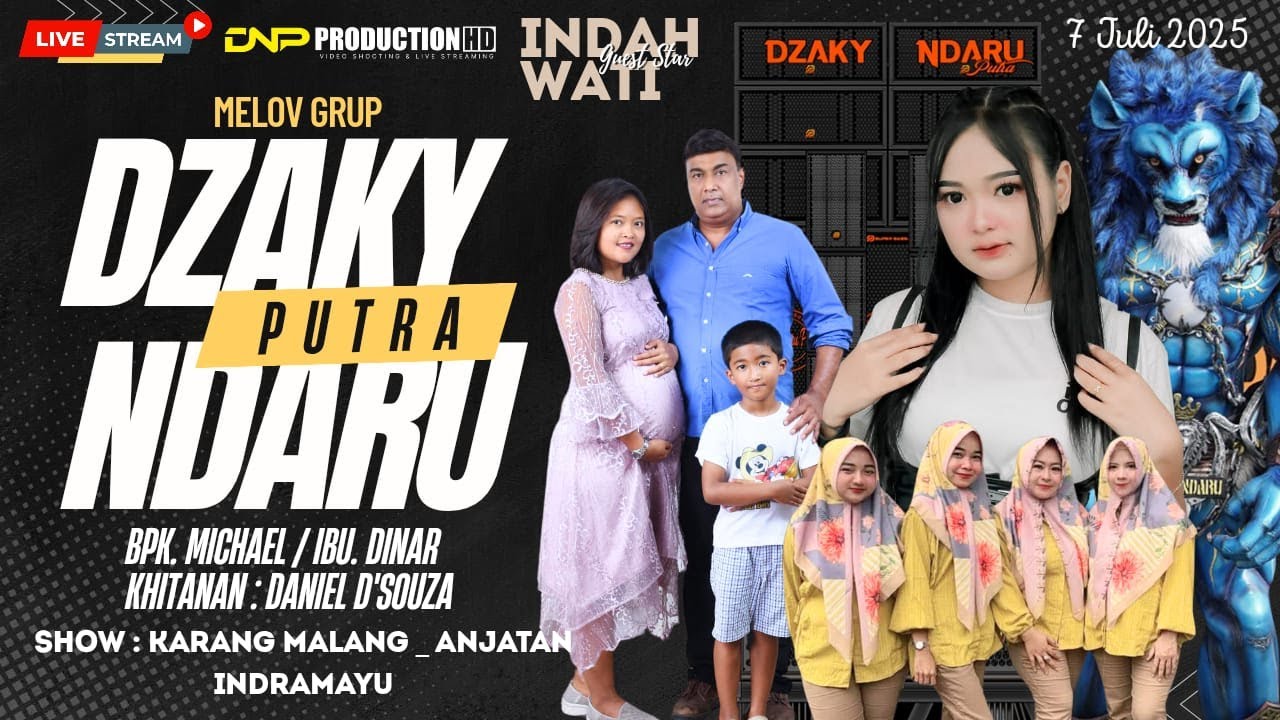 🔴 LIVE DZAKY NDARU PUTRA | SHOW : KARANG MALANG _ ANJATAN | 7 JULI 2025