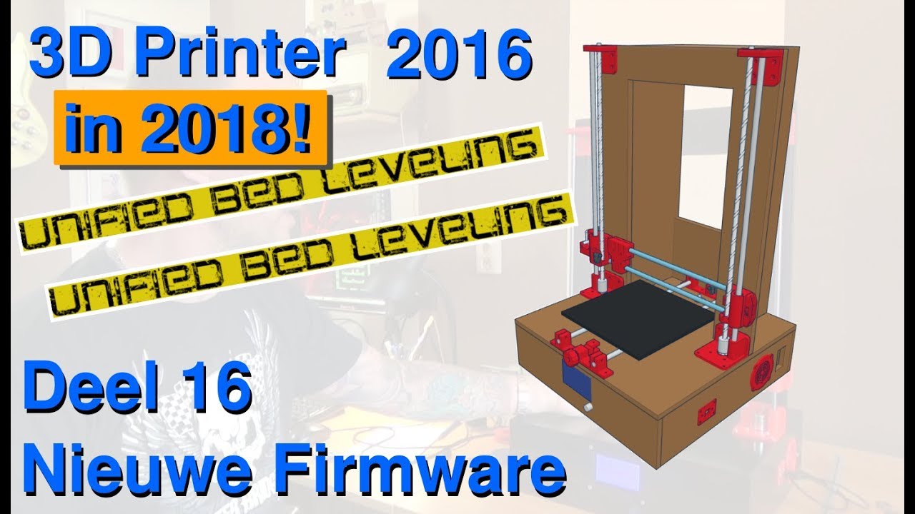 Nieuwe Firmware voor 3D Printer (dutch)