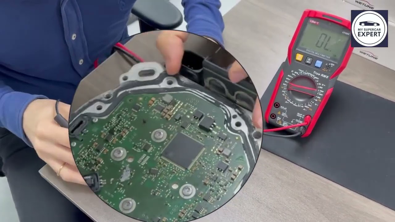 Let's test a Audi 48V water-cooled alternator!#Audi #carrepair #ev