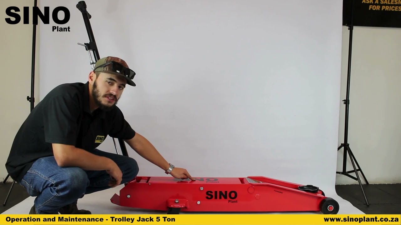 Trolley Jack 5 Ton – Operator’s Manual