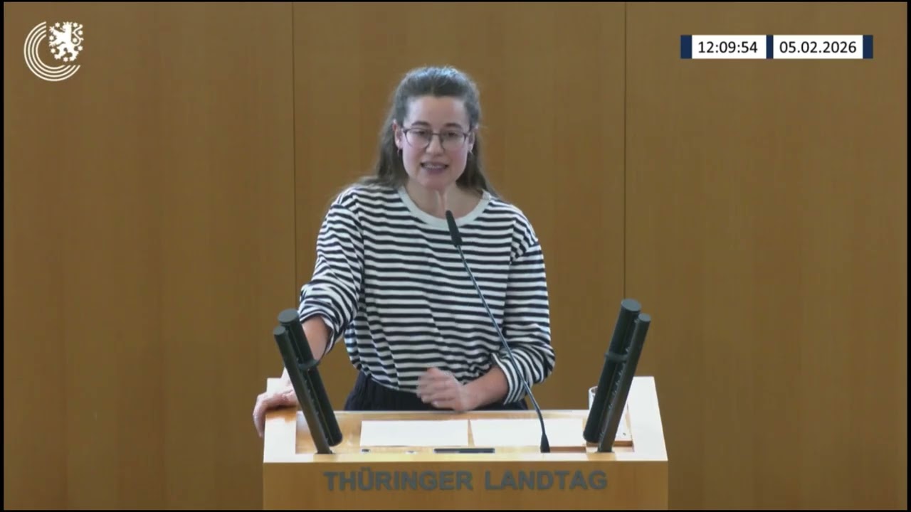 Plenarrede zum Thema „Drittes Gesetz zur Änderung des Thüringer Ladenöffnungsgesetzes“