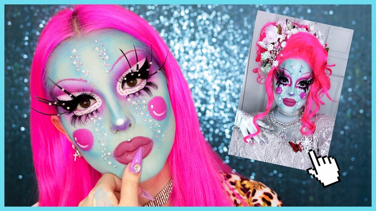 JE REPRODUIS UN MAKEUP DE CREME FATALE 🌸 | Drag Queen Makeup