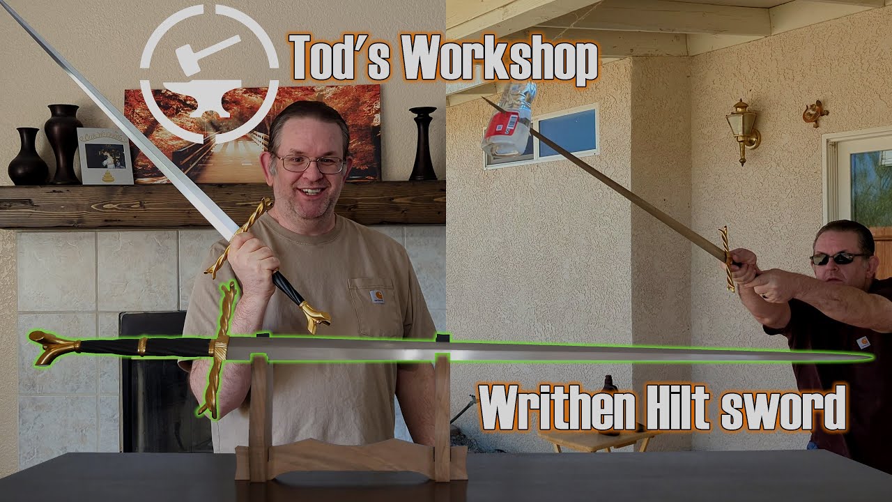 Beauty in Steel and Gold: A Critical Look at the @tods_workshop Writhen Hilt Sword