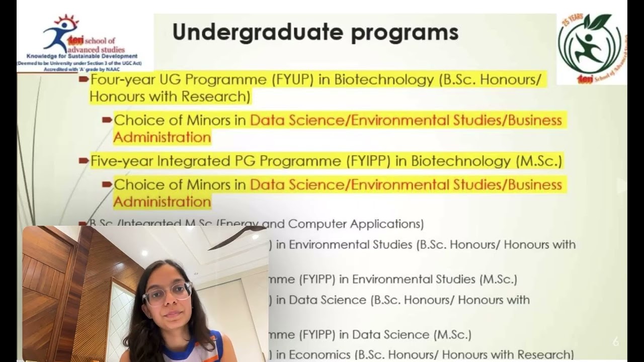 Teri School of Advanced Studies –  (Courses, placements)