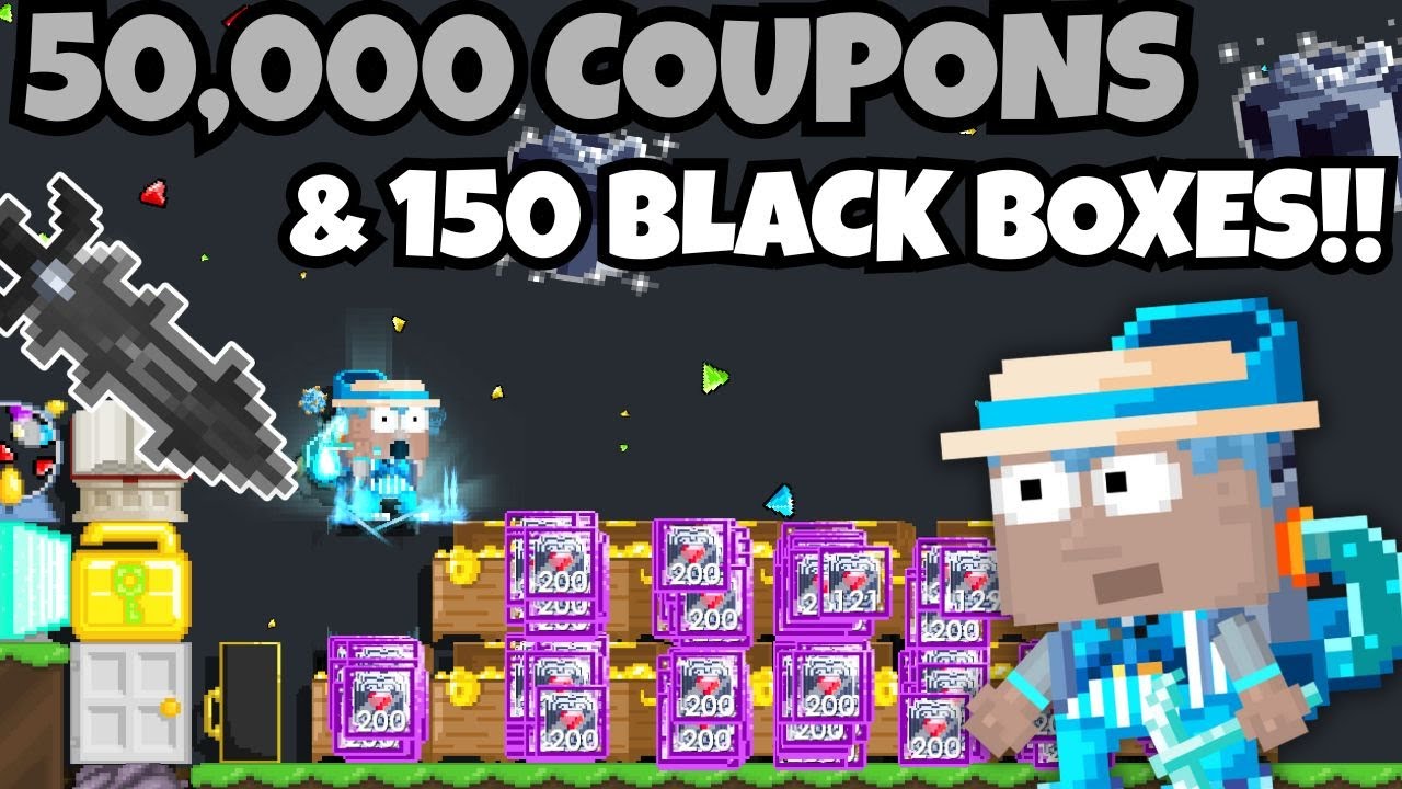 50 тыс. купонов и бонусная программа &laquo;Черная пятница&raquo; на новые черные крылья UV!! 🖤 | GrowTopia