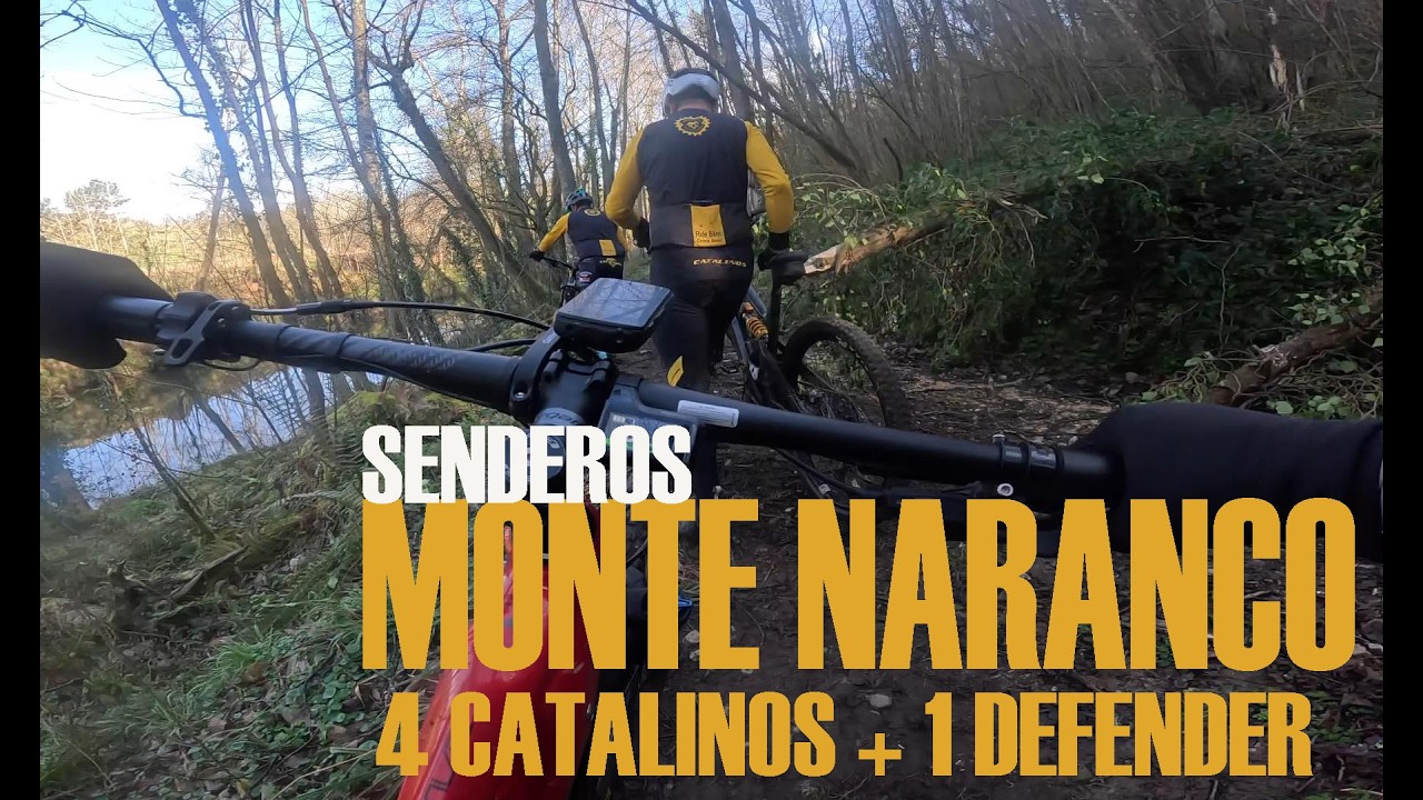MONTE NARANCO CON 4  CATALINOS + 1 DEFENDER 2026 BTT-MADA DJ-BTT AVIENTO