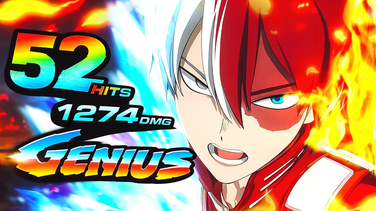 Shoto Todoroki Is SO BROKEN In My Hero All's Justice!