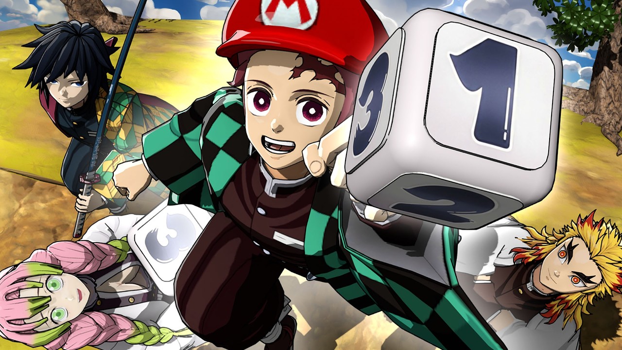 Demon Slayer made their own Mario Party, I guess