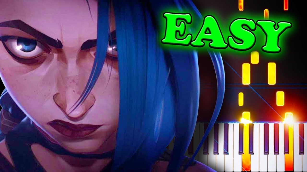 Imagine Dragons x JID - Enemy - Easy Piano Tutorial