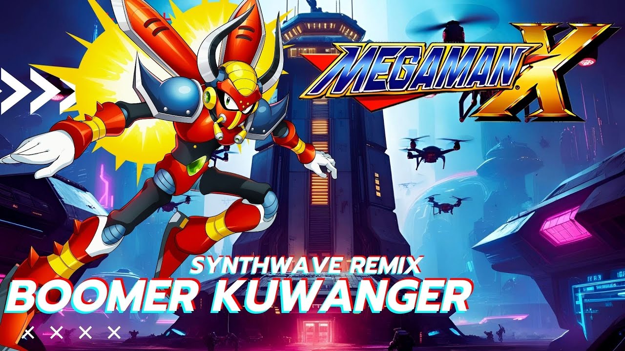 Boomer Kuwanger - Megaman X Synthwave Arranged Soundtrack