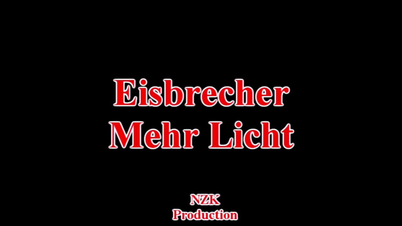 Eisbrecher - Mehr Licht(Lyrics)