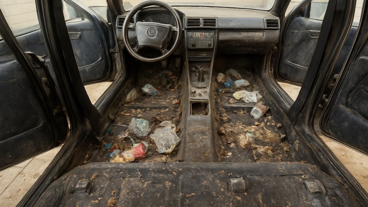 Deep Cleaning a DIRTY Car!