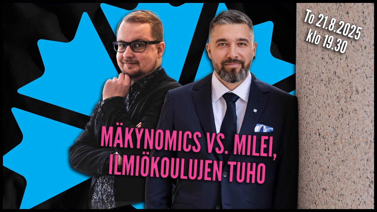 🔴Terevisio 79 | Mäkynomics vs. Milei - Ilmiökoulujen tuho