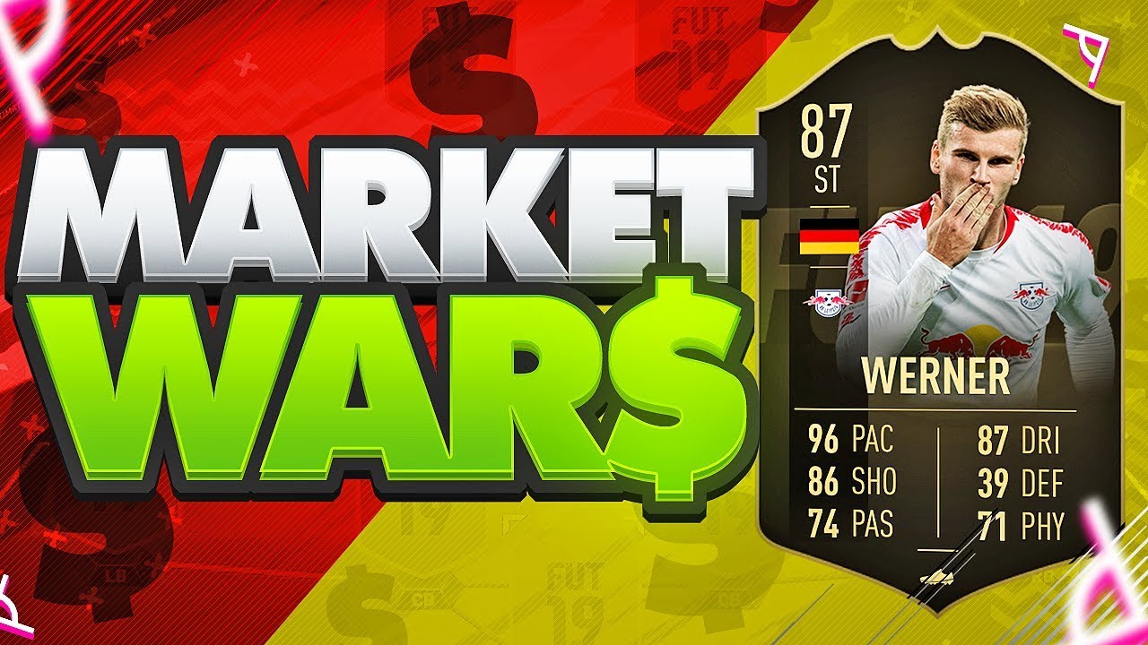 FIFA 19 MARKET WARS!!! NEW 3RD INFORM WERNER VS IceMan86HD