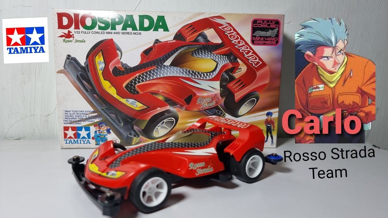 TAMIYA DIOSPADA Kit Dari Team Italia, Lets & Go WGP | Unboxing Dan Rakit (Super TZ Chasis)