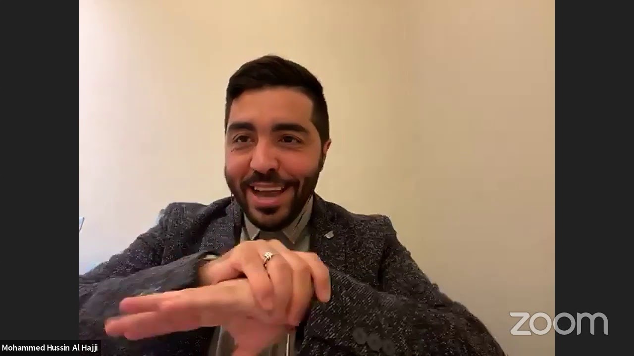 لقاء د.محمد الحاجي