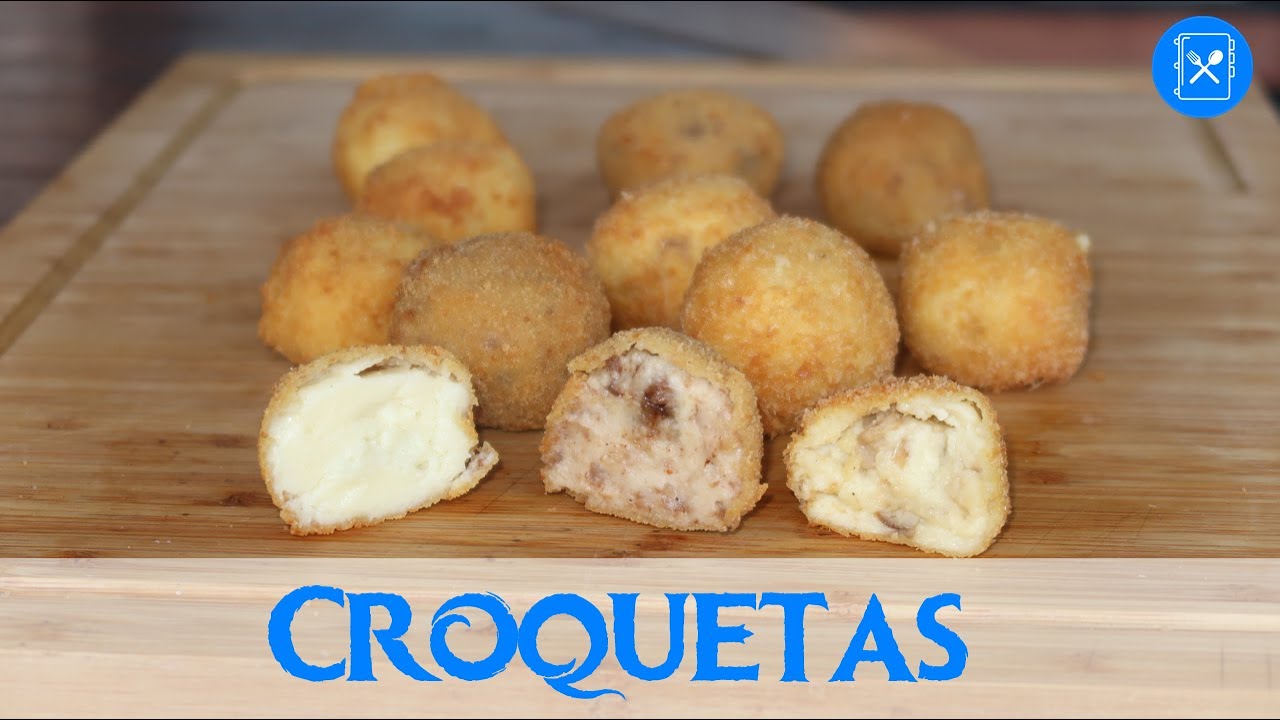 CROQUETAS de BOLETUS, MORCILLA y QUESO AZUL | Cocina al día - Receta #85