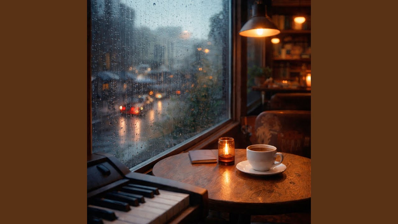 Coffee Steam in the Rainlight