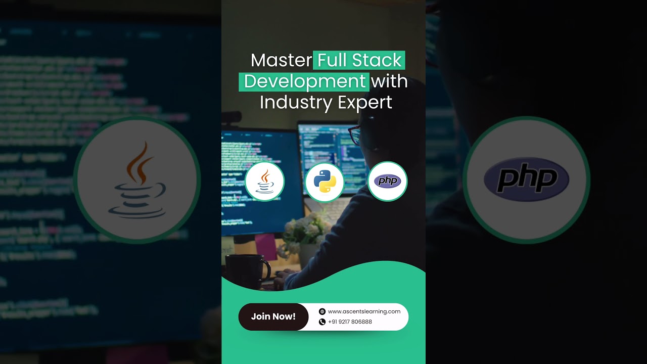 Master Full Stack Development with Industry Experts | Ascents Learning