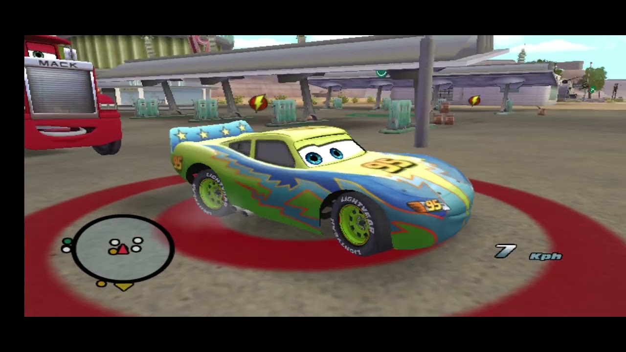 Cars El Videojuego Wii Gameplay #6