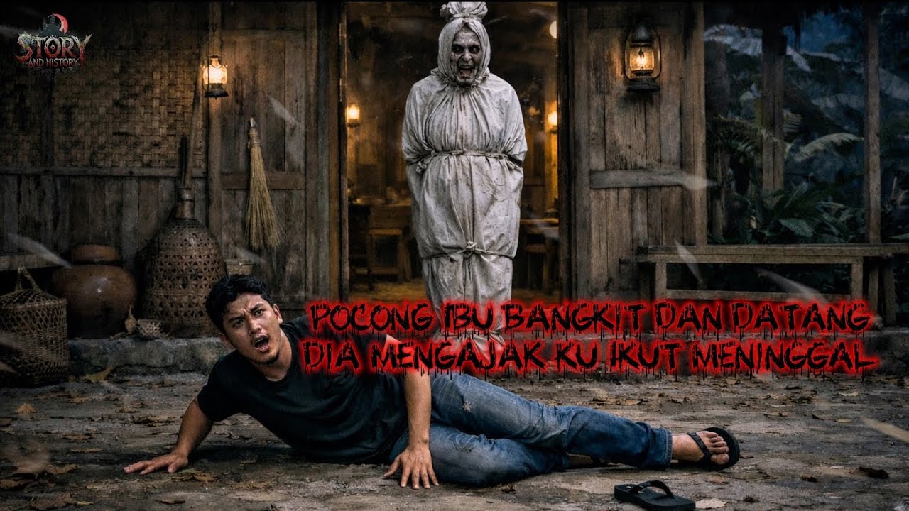 Pocong Ibu bangkit dan datang dia mengajak ku Ikut meninggal