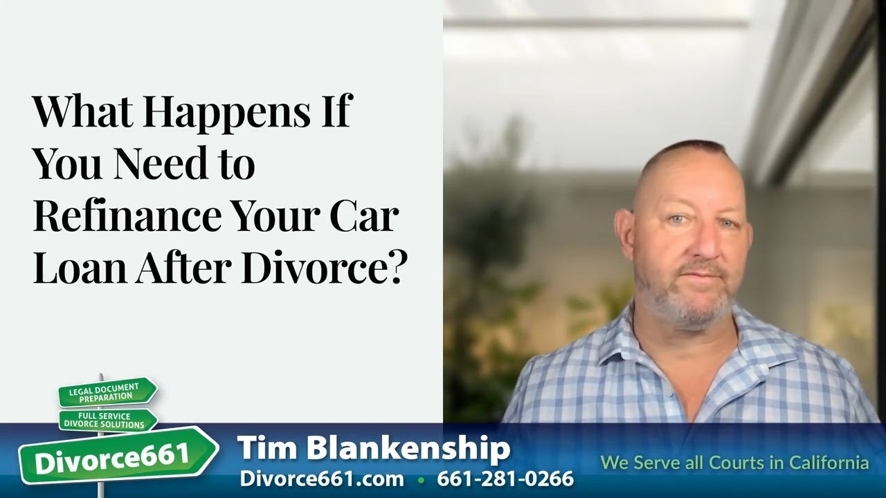 🚗 What Happens If You Need to Refinance Your Car Loan After Divorce? | Los Angeles Divorce