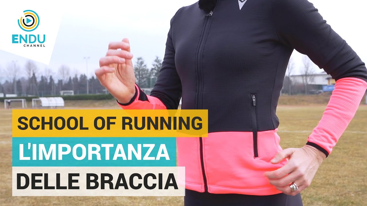 L'uso delle braccia nella corsa