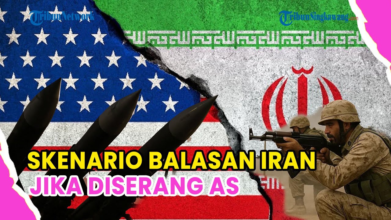 🔺SKENARIO BALASAN IRAN JIKA DISERANG AS❗TAKTIK 'SWARM ATTACK' HINGGA SABOTASE JALUR MINYAK
