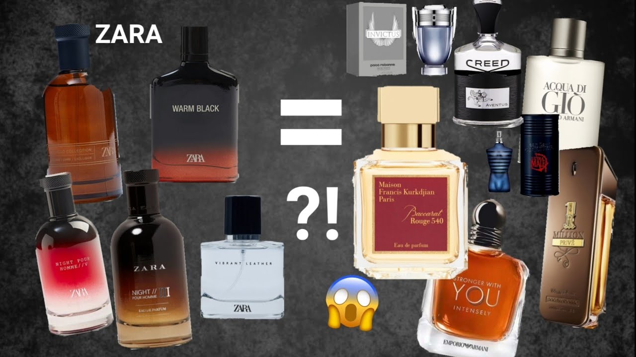 духи Zara для мужчин, похожие на брендовые духи (обман)
