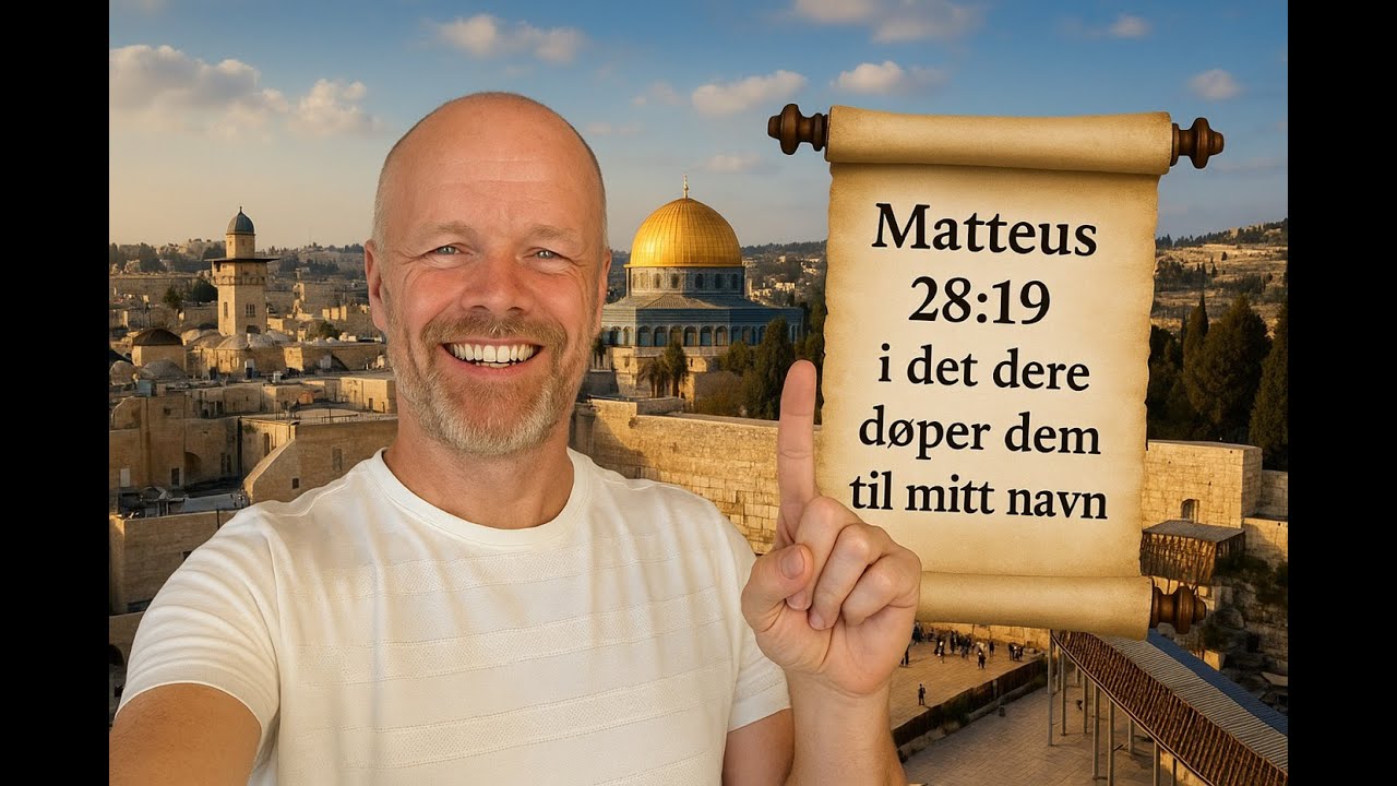I det dere døper dem til mitt navn