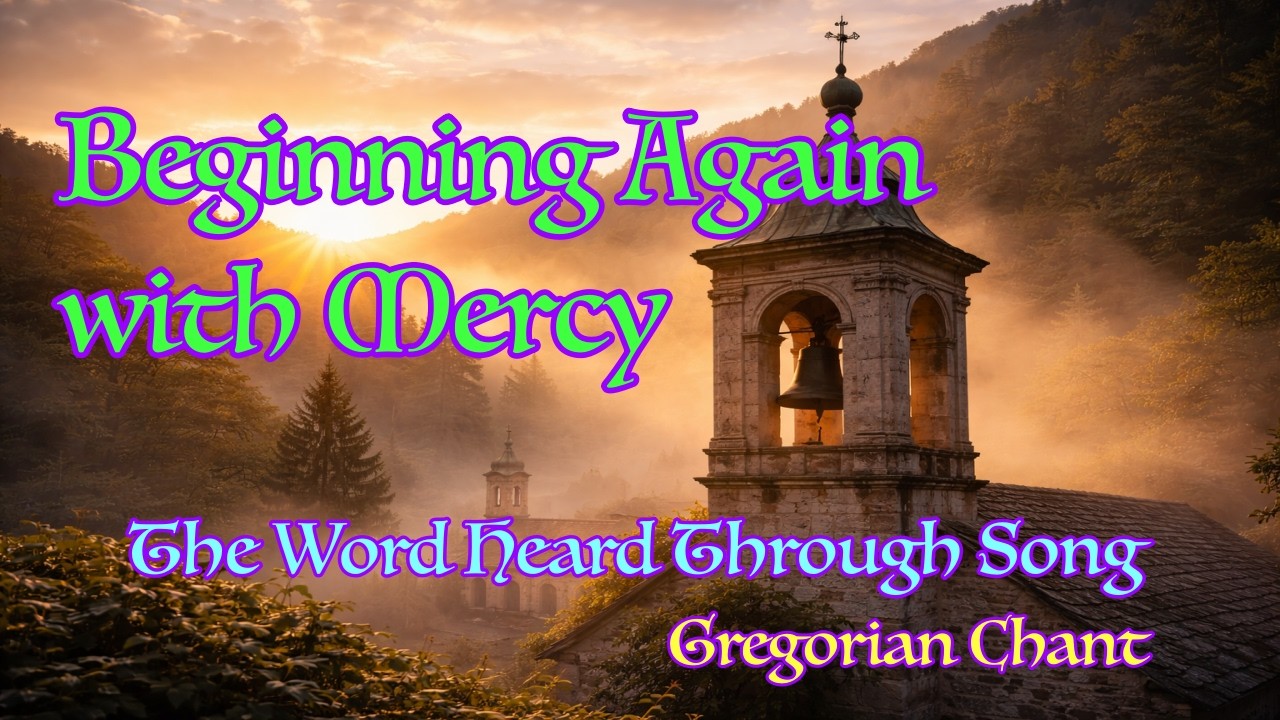 Lent Day 9, Beginning Again with Mercy,The Word Heard Through Song,#Gregorian Chant,