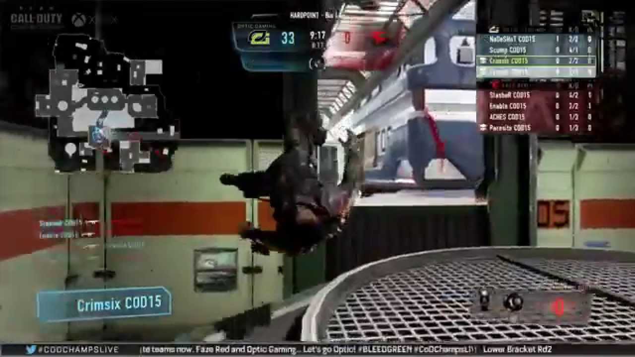 OpTic Gaming vs Faze Red - Game 1 -  Lower R3 - Call of Duty Championship 2015