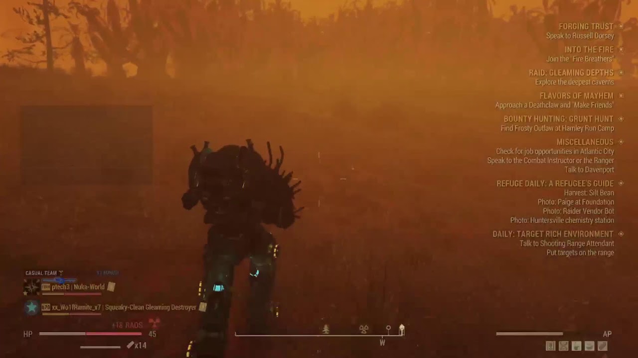 Fallout76 |Day 8 shortstream glowing hourly Fasnacht event 🐺
