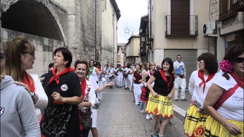 BAILE DE LA RUEDA, fin de fiestas de Cuéllar 2015