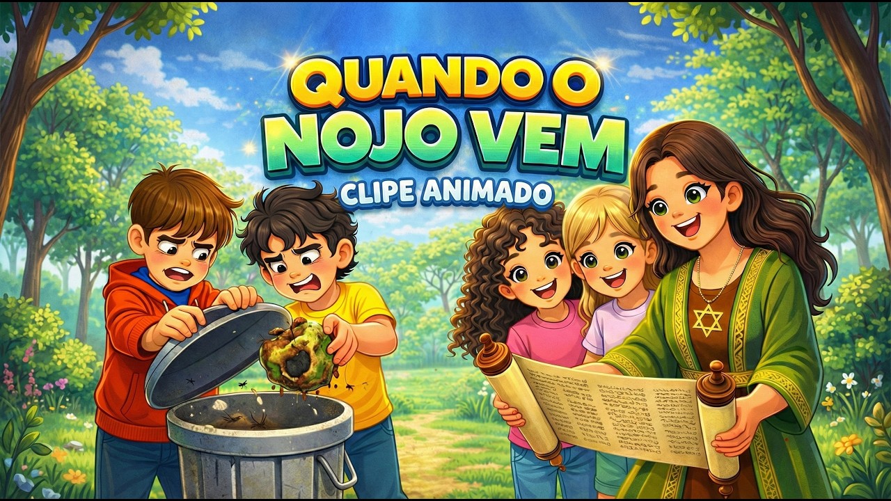 Quando o Nojo Vem | Clipe Animado Infantil | Morah Gabi e os Talmidim