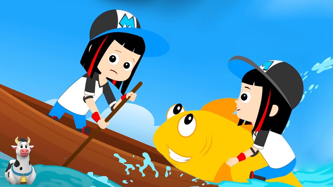 A Canoa Virou Desenho Animado Musical para Crianças em Português