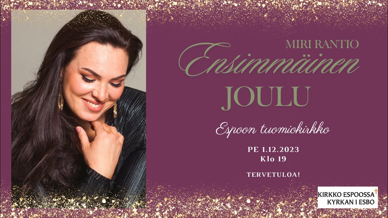 Miri Rantio:  Ensimmäinen joulu -konsertti
