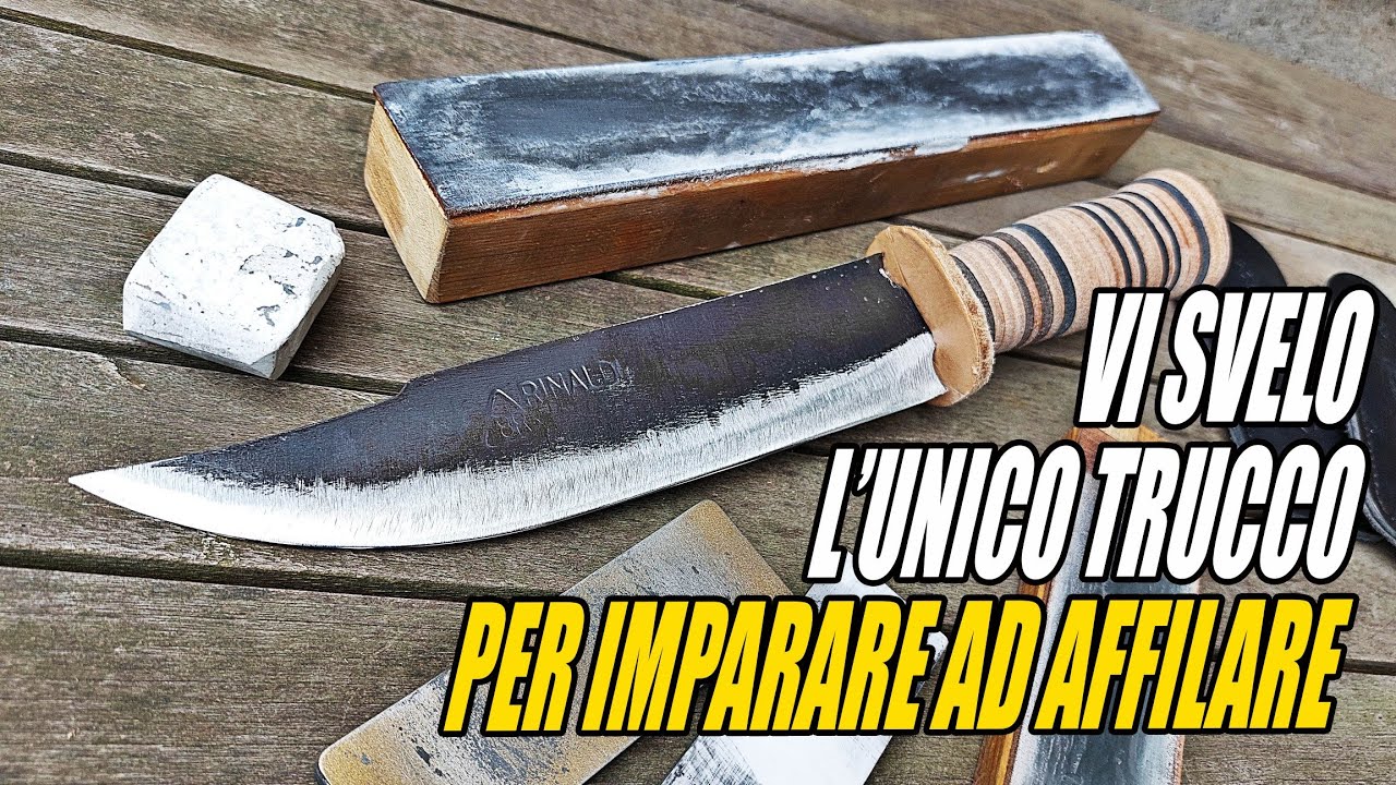 VI SVELO L'UNICO TRUCCO PER IMPARARE AD AFFILARE