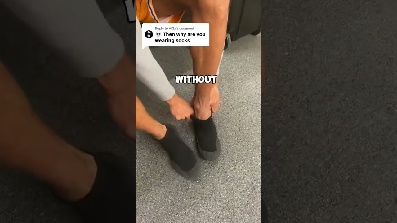Super Socks can be worn with or without socks...